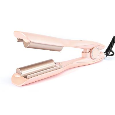 China Hotel Hot Sale Adjust Temperature Hair Curler Mini Travel Automatic Hair Curler Rotating Curling Iron for sale