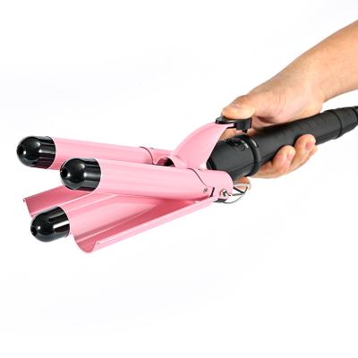 China Outdoor Multifunctional LCD Digital Display Hair Curling New Design Customized Colors Hair Curler for sale