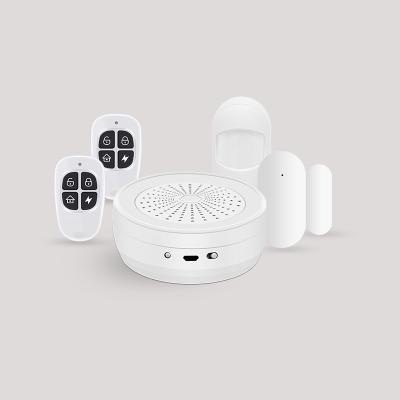 China New Design WIFI Indoor Wireless Home Security System Radio Home Alarm Kit Burglar Alarm for sale