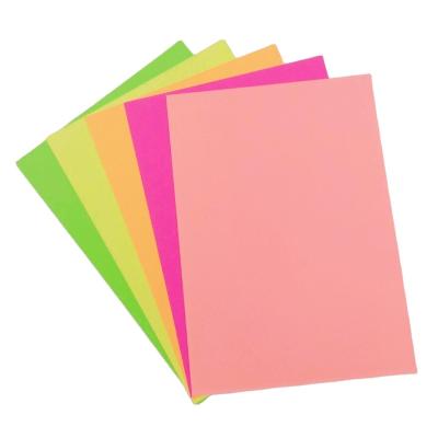 China A4 Anticurl Fluorescent Paper 150g Paper 5 Colors for sale