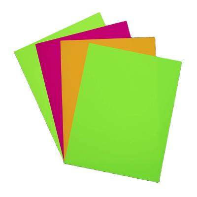 China 5 Assorted Colors Uncurl Neon Universal Paper 8-1/2