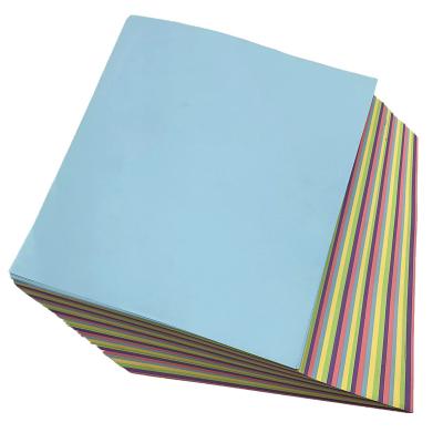 China A4 color cardboard A3 80g color copy paper handmade diy colored construction paper for sale