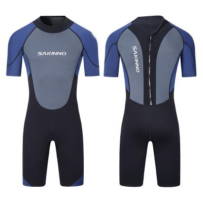 China Ostar Wetsuit Small Adult 2mm/3mm Neoprene Back Zipper Windproof Wetsuit Keep Warm One Piece Suits For Swimming Snorkeling Surfing Diving for sale