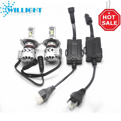 China H4 Led Headlight Car 9003 Led Headlight Bulb H4 12000LM RAM for sale