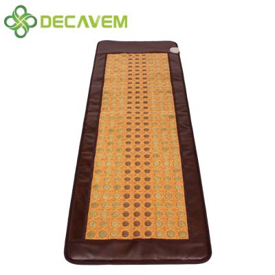 China Mattress Body Jade Tourmaline Blend Mat Double Side Ceramic Mats Back Heat Ceramic Heating for sale