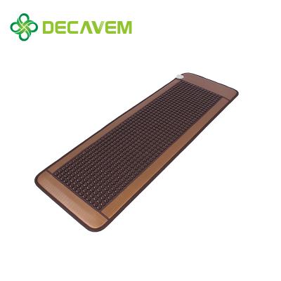 China distant infared & Factory 2018 Negative Ion Heating Therapy Decavem OEM Korea Black Jade Stone Infrared Tourmaline Heating Mat Approved for sale