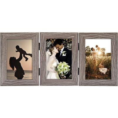 China free sexy cute corian wood frame a4 desk shadow box wall photo picture tile frame set with calendar for sale