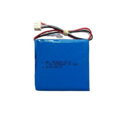 China Hot selling rechargeable battery 7.4v lithium ion battery HPL505068-2S1P- 2100mAh lithium polymer cleaning battery of device products for sale