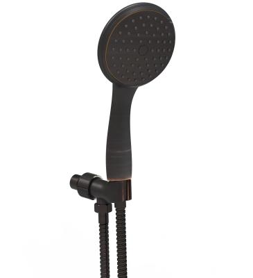 China No Needles Pedicure Black Hand Sensitive Patented Matte New Shower Head For Bathroom for sale