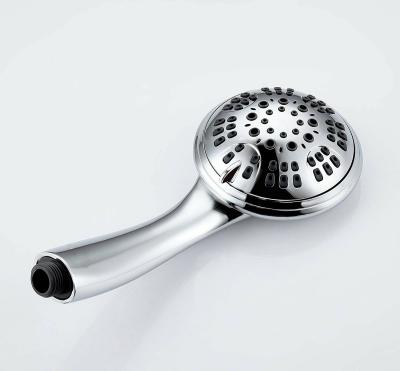 China Without Diverter ABS 6 Function Handheld Shower Head Adjustable High Pressure Rainfall Spray Head for sale