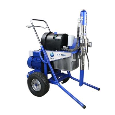 China Factory paint putty/diesel high pressure airless paint spray machine GY-1688 waterproof factory supply for sale