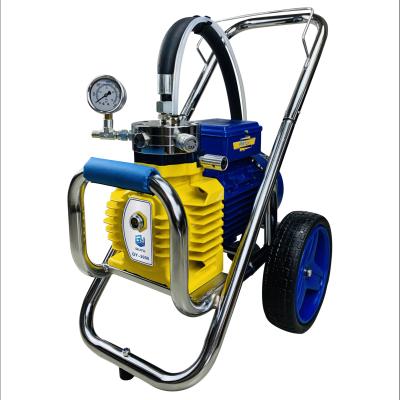 China Coating Design 3000w 3.9l/min Electric Airless Diaphragm Pump Paint Sprayer With Fine Particles GY-3000 for sale