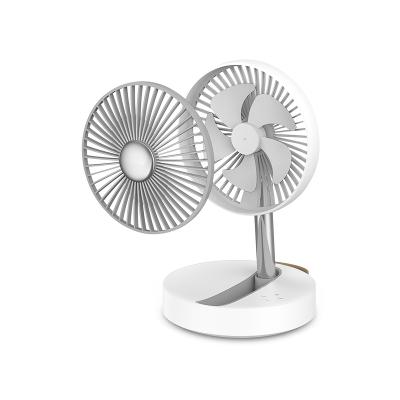 China Ocean Breeze USB Desktop Fan GO-08 Portable Plastic Folding and Standing Outdoor Handy Mini Fan for sale