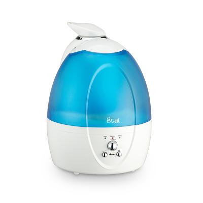 China Hotel GO-2005 360 Degree Recolving Mist Humidifier OEM Humidifier Ultrasonic Air Spray Humidifier for sale