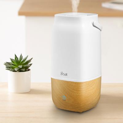 China 2833 Fast Aroma Wood Grain Aromatherapy Humidifier 3.5L Essential Wood Grain Mist Oil Diffuser Ultrasonic Air Humidifiers for sale