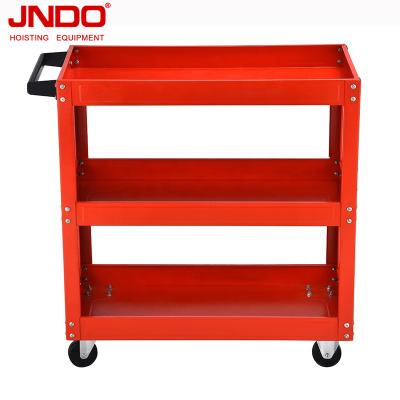 China Portable Workshop Drawer Service Tool Trolley 3 Layer Metal Tool Cabinet Tool Cabinets on Werkzeugwagen whee S.M. for sale