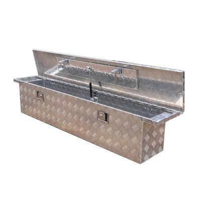 China Durable Aluminum Cuboid Carry Storage Case Top Open Tool Box For Storing Tools for sale