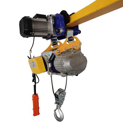 China Industry and individual type 3 phase motor hoist cable electric hoist 2 ton electric hoist with trolley for sale