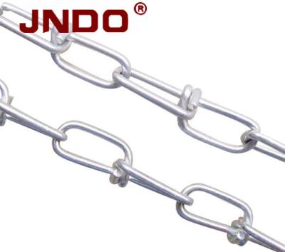 China Din5686 Carbon Steel Galvanized Transport Knotted Chain for sale