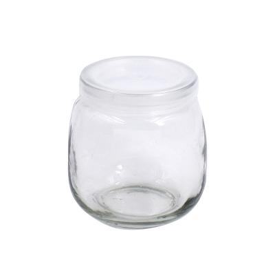 China Freshness Preservation 100ml 200ml 300ml 3oz 6oz 10oz Round Yogurt Glass Jar for sale