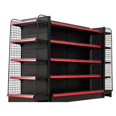 China Professional Corrosion Protection Grocery Retail Display Rack Racks Gondola Shelving Supermarket Shelf For Sale for sale