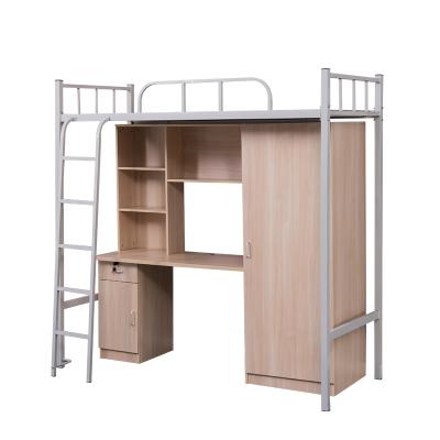 China School Furniture High Quality Bunk Beds Dormitory Bunk Bed Cheap Kids Bunk Bed With Table for sale