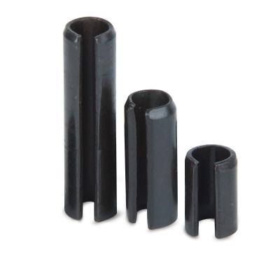 China elastic cotter pin setting pin GB879 straight hollow steel spring pin cylindrical type in black M2M2.5M3M4 for sale