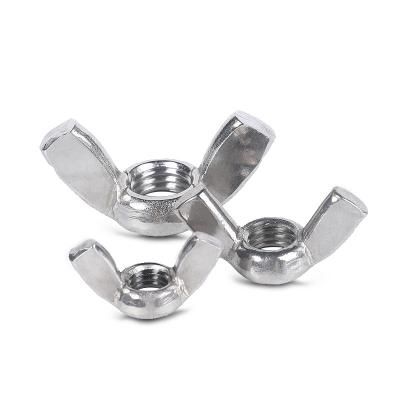 China New High Quality 304 Stainless Steel Wing Nut Butterfly Wing Nut Set M3 M4 M5 M6 M8 M10 M12 Retail Industry for sale