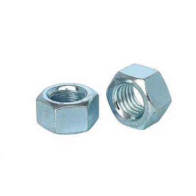 China Retail Industry Good Quality External Hex Nut Parts Assembly Middle Grade Galvanized Carbon Steel 8.8 Hex Nut for sale