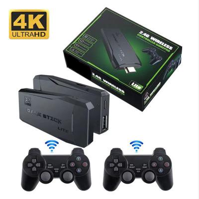 China Support Multi Players Retro Game Console M8 64G TV Game Stick Lite 4K Built-In 10000 Games for sale