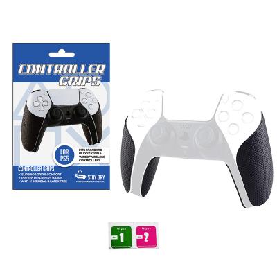 China Silicone rubber Wholesale PS5 Controller Anti-slip Skin Sticker Cover for Playstation 5 PS5 controller for sale