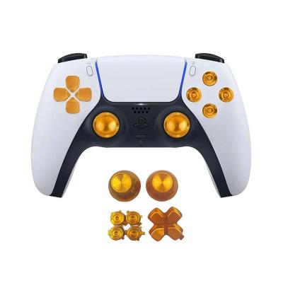 China RTS 7pcs set PS5 Controller Metal Analogue Sticks Buttons for Playstation 5 PS5 Joystick Buttons replacement PS5 metal buttons replacement for sale