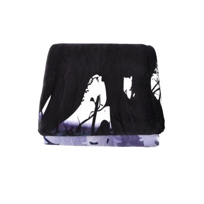 China Anti-pilling Customized Flannel Fleece 100%Polyester Digital Printing Blanket for sale