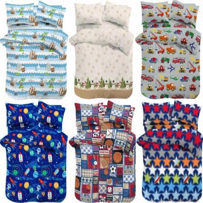 China Wholesale Cute 100% Cotton Bedding Set Cartoon Bedding Set Viable For Kids for sale