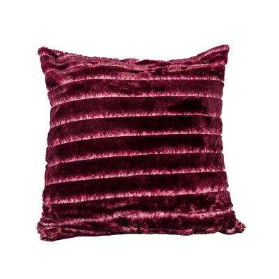 China Eco - Friendly Colorful Wholesale Plain Fleece Cushion PV Cushion Cover for sale