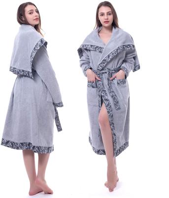 China OEM Fashion Design Breathable Bathrobe For Women Custom Made Bathrobe Winter Warm Soft Bathrobes for sale