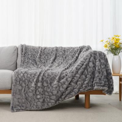 China Anti-pilling New Design Throw Custom Manufacturer Woven Blanket Covering TV Blankets for sale