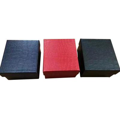 China For Luxury Watch Packing Present Watch Box Promotion Gift Crocodile Texture Specialty Paper Box Case 2021 for sale