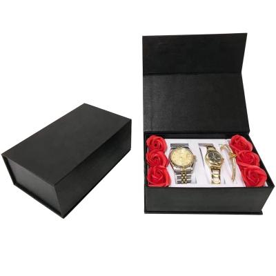 China For luxury watch packing new Chinese supplier unique shape leather packaging gift jewelry bracelet/watch box dropshipping for sale