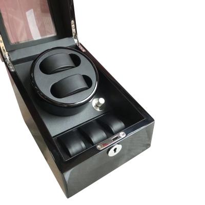 China For Luxury Watch Packing Wooden Storage Box With Lock Luxury Wooden Watch Case Display Cases for sale