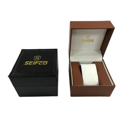 China For Luxury Watch Packing New Design Watch Box Luxury Watch Box With Custom PU Leather Watch Case for sale