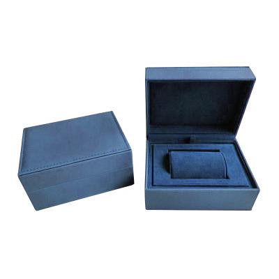 China For Luxury Watch Packing Luxury Colorful Leather Velvet Inner Cover Watch Boxes Accept Custom Logo for sale