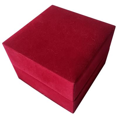 China For Luxury Luxury Watch Packaging Velvet Square Case Watch Boxes Watch Box for sale