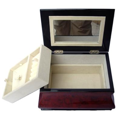 China Custom Wholesale Bracelet Ring Set Wooden Jewelry Packaging Jewelry Box Jewelry Box Necklace Bracelet for sale