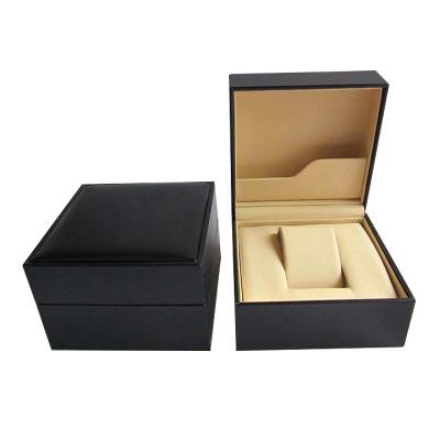 China For Luxury Watch Custom PU Leather Watch Case Organizer Gift Packing Gift Wrapping Watch Box for sale