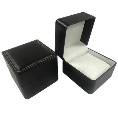 China For Luxury Watch Packing Luxury Leather Watch Box For Men Rectangle Watch Packing Gift Case for sale