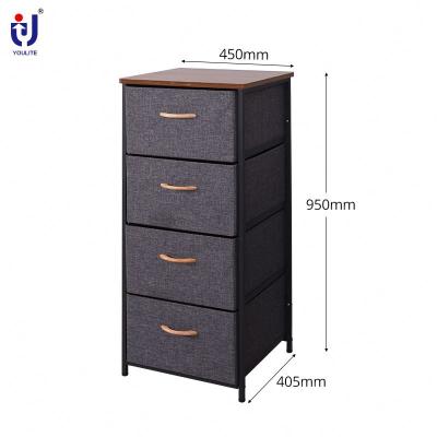 China Cheap Customized Living Room Cabinet Canvas Storage Drawer Cabinet Good Looking for sale