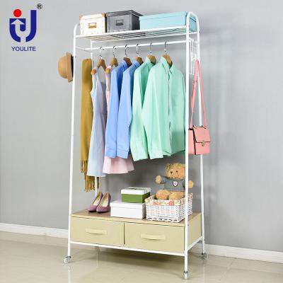 China High Quality Clothing Manufacturer Clothes Hanging Display Rack For Kids for sale