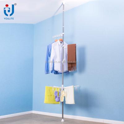 China New Space Saving Folding Ceiling Mounted Clothes Drying Rack for sale