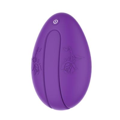 China Portable Wireless Remote Control Jumping Egg Female ABS Silicone Couples Eggs Sex Toys Purple Bean Adult Stimulation Honey for sale